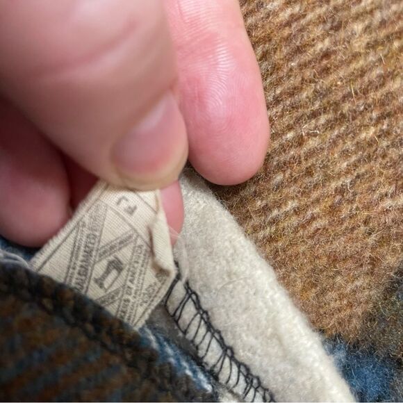 1960s Vintage Traverse Bay Woolens Wool Mackinaw Plaid Jacket Women’s 12 - Picture 9 of 9